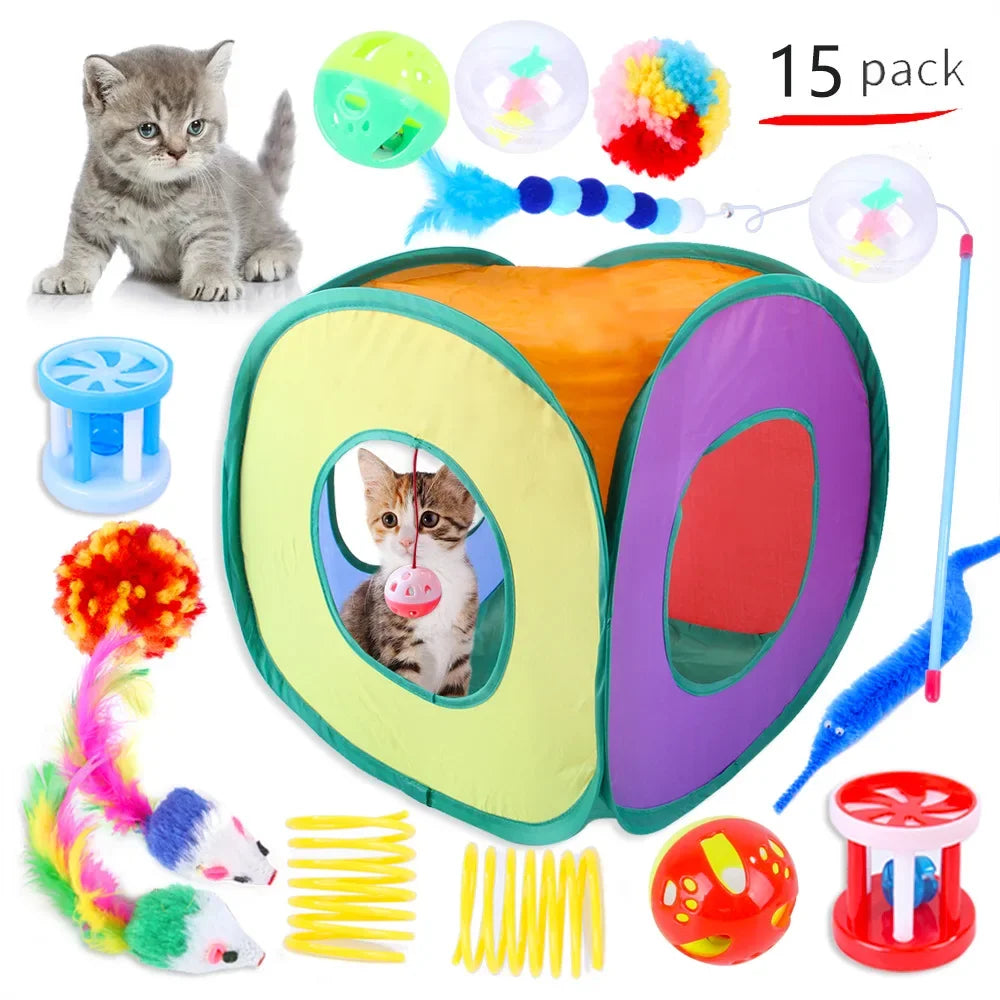 Funny Cat Tent Mouse Supplies Simulation  Cat Toys