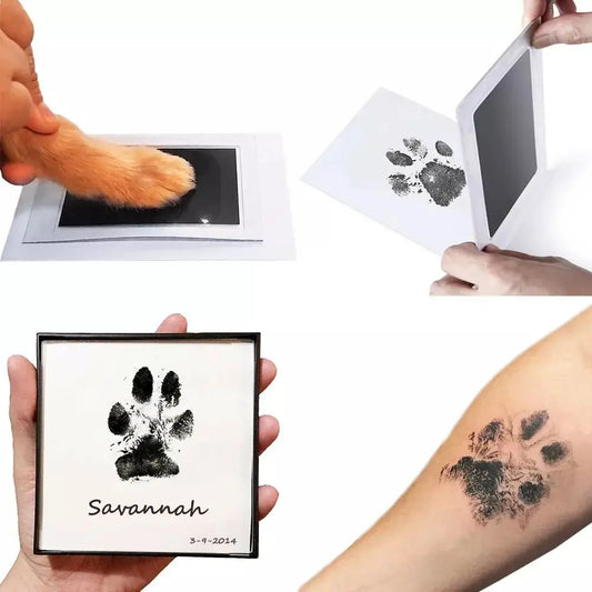 Paw Print Pad Kit, For Dog & Cat, Clean Touch Ink Pad