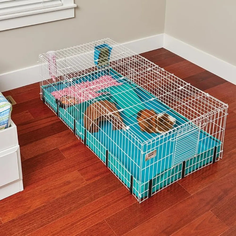 Guinea Pig Cage by MidWest w/ Top Panel, 47L x 24W x 14H Inches