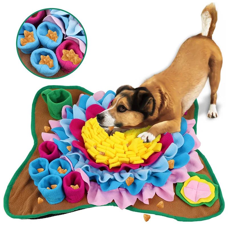 Dog Non Slip Interactive Pad Treats Encourages Foraging Skills