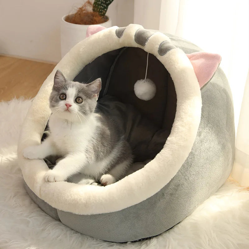 Tent Cave Bed for Cats & Small Dogs