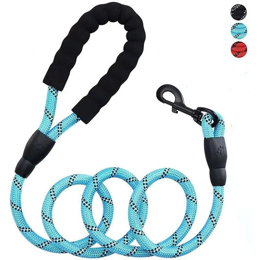 Pet Reflective Leash Nylon Round Without Strangulation