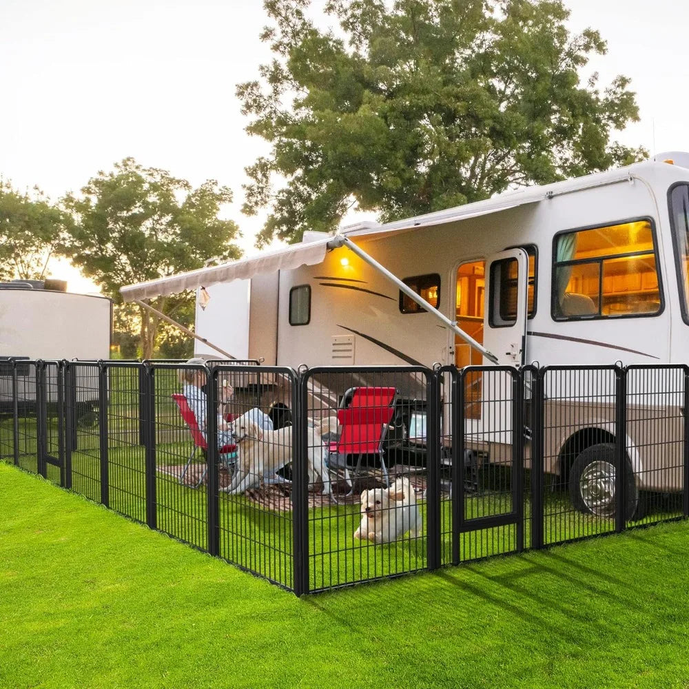 Dog Playpen 32 Panels 40 Inch Height Small Animals Pen