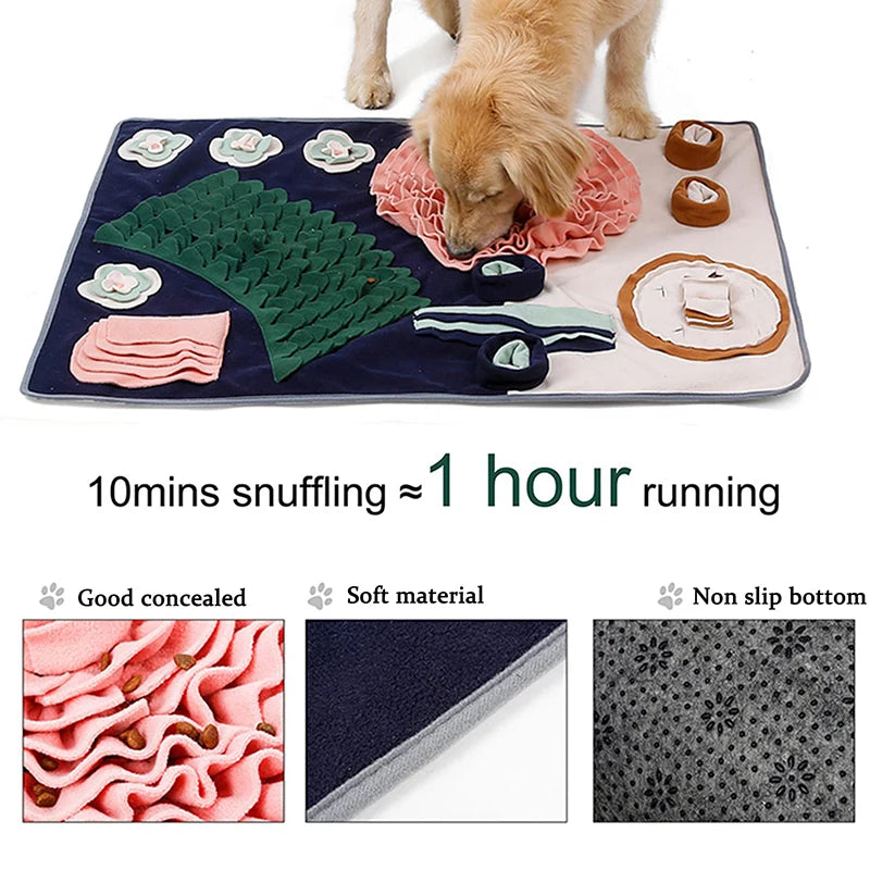 Dog Non Slip Interactive Pad Treats Encourages Foraging Skills