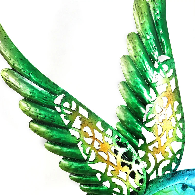 Metal Hummingbird Wall Artwork  2Pcs