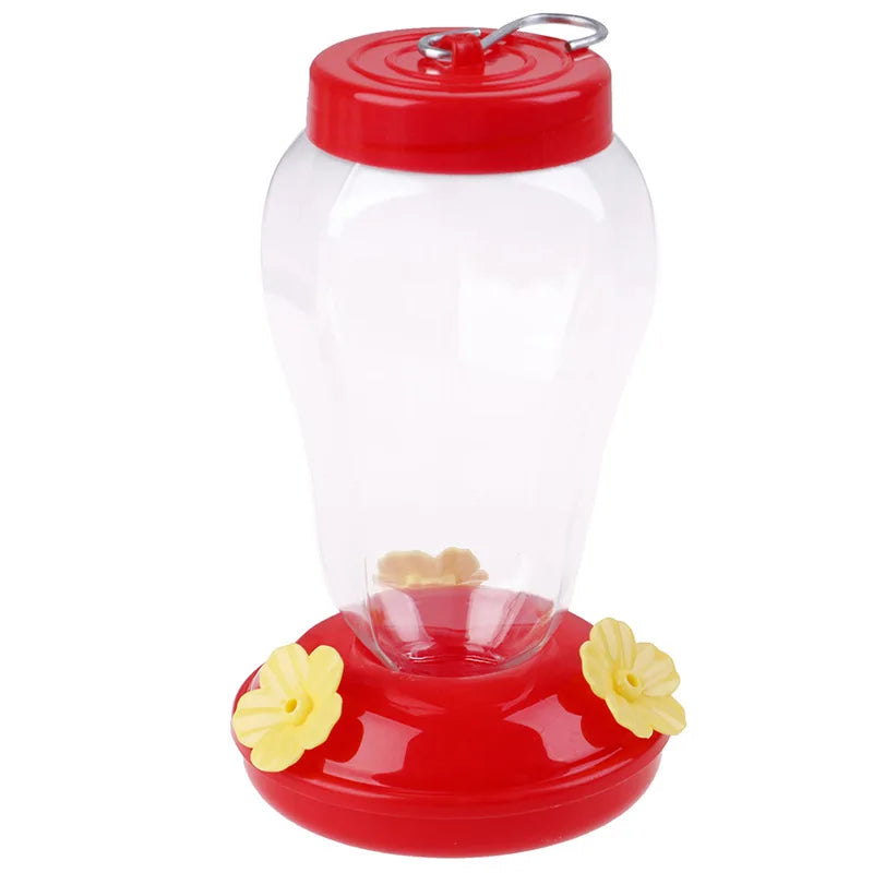 1pcs New Plastics Bird Water Feeder Bottle Hanging Hummingbird Feeder