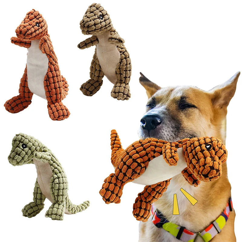 Animals Shape Plush Dog Toy Bite Resistant  for Dogs