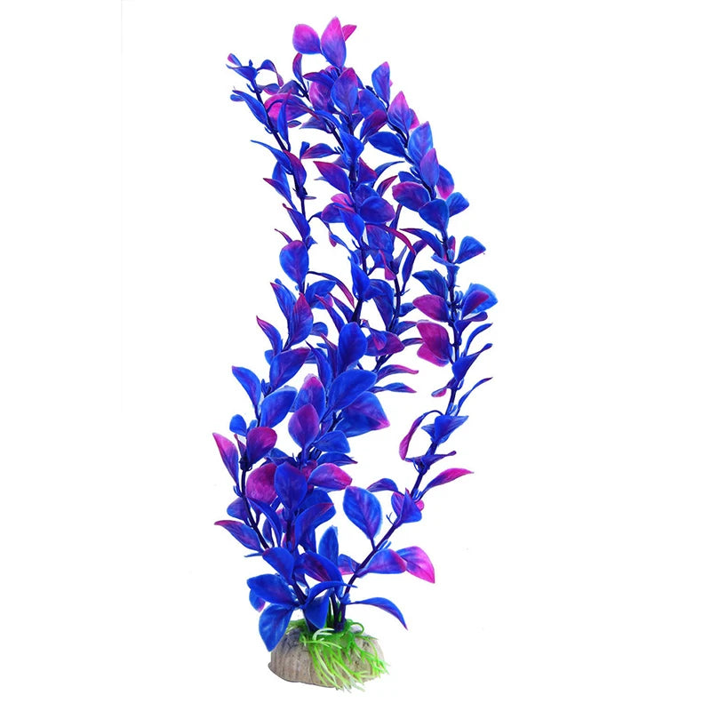 1Pcs Artificial Aquarium Decor Plants Water Weeds Ornament Decorations