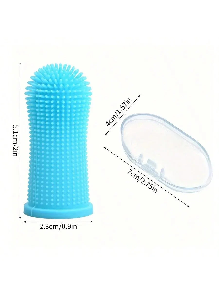 Pet Finger Toothbrush Cleaning Products for Cats and Dogs