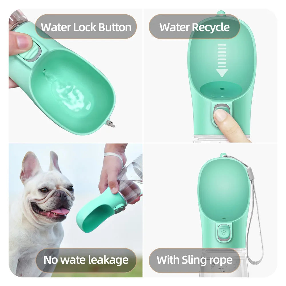 Portable Dog/Cat Water Bottle Drinking Bowls