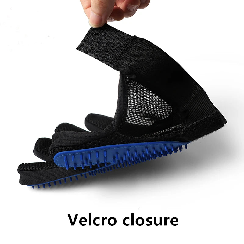 Pet Glove Cat Grooming Glove Cat Hair Deshedding Brush