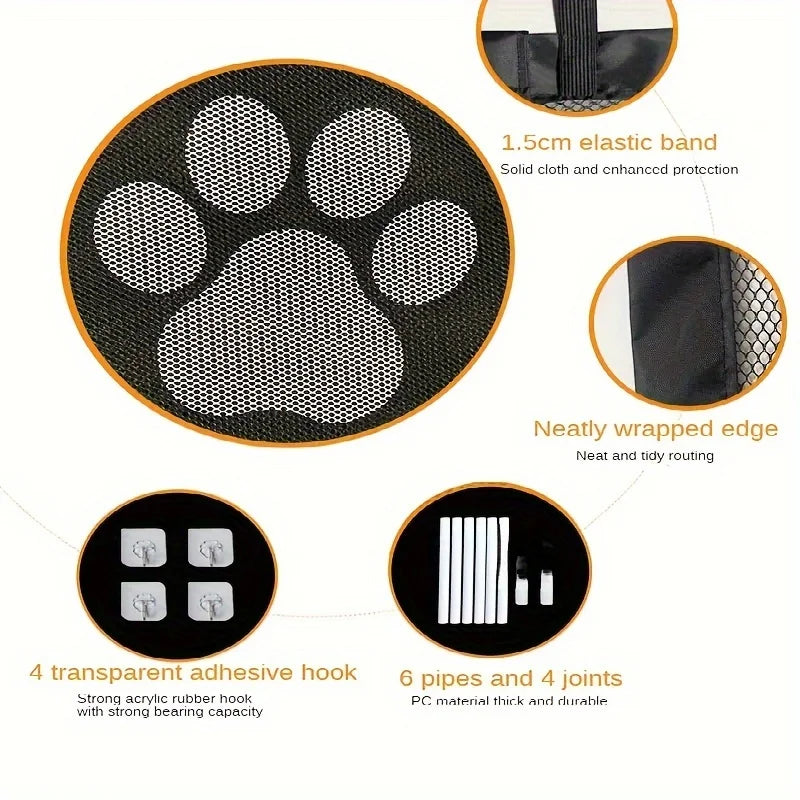 Portable Dog Net Doors, Dog Isolation Nets,