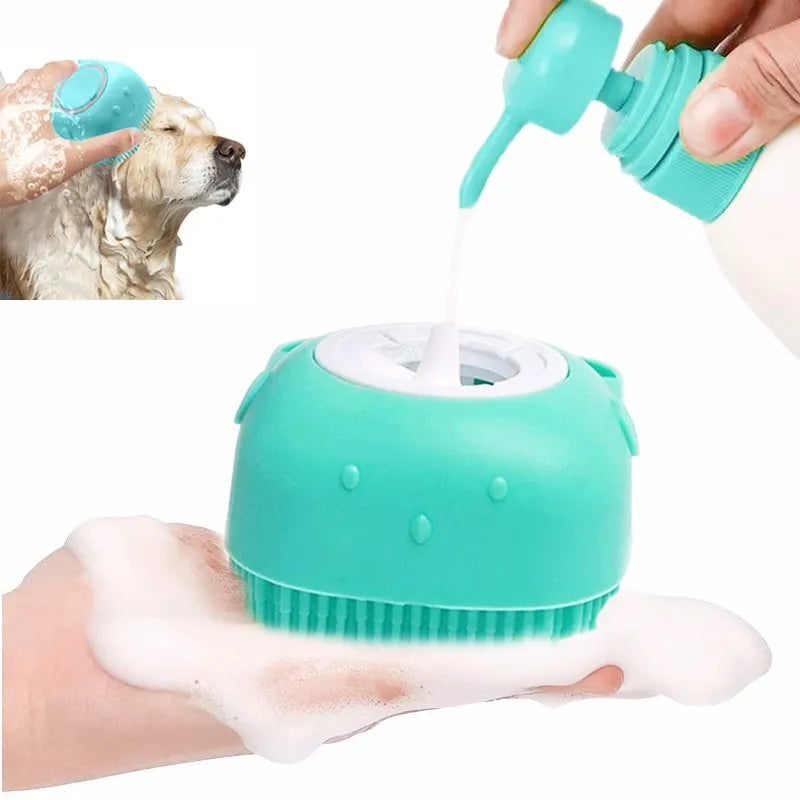 Bathing Brush Soft Silicone Massager Shower Gel Bathing