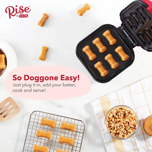 Dog Treat Maker, Makes 6 Bones, Non-stick