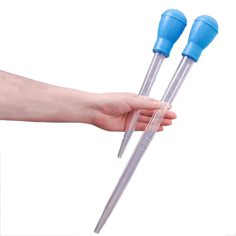 Lengthen Pipettes Aquarium Siphon Fish Tank Vacuum Cleaner