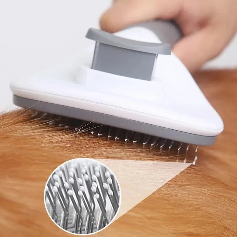 Dog & Cat Brush Self Cleaning Hair Removing Accessories