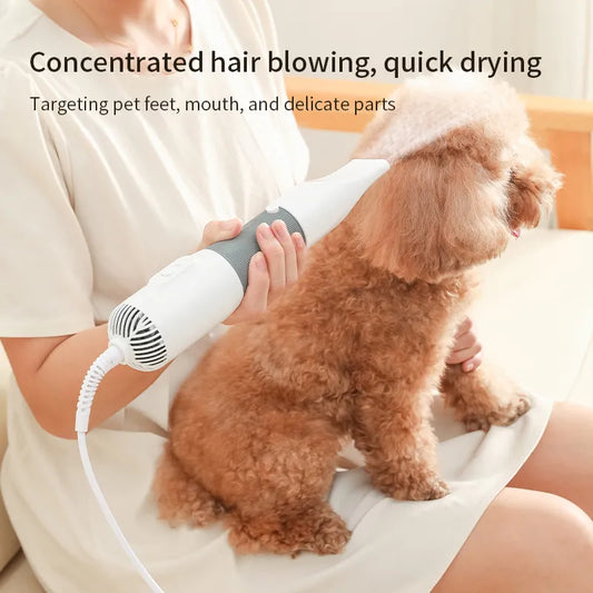 3 in1 Pet Quiet Hair Dryers and Comb Brush