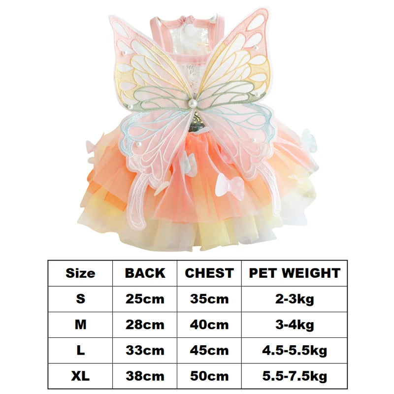 Summer Pet Princess Clothes Pet Dog/Cat Dress