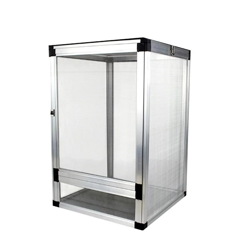 Reptile Terrarium Habitat Tank Aluminium Air Screen Cage