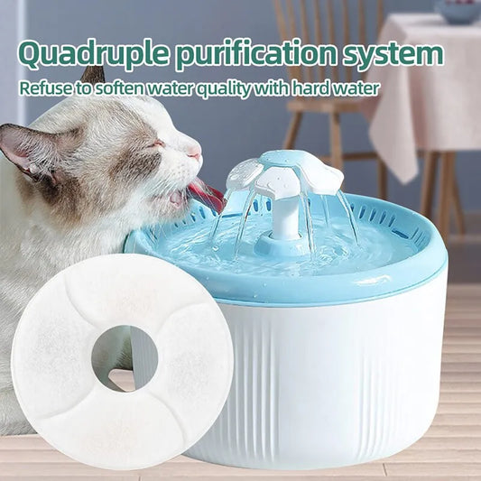 4Pack Replacement Carbon Filters for Cat Fountain