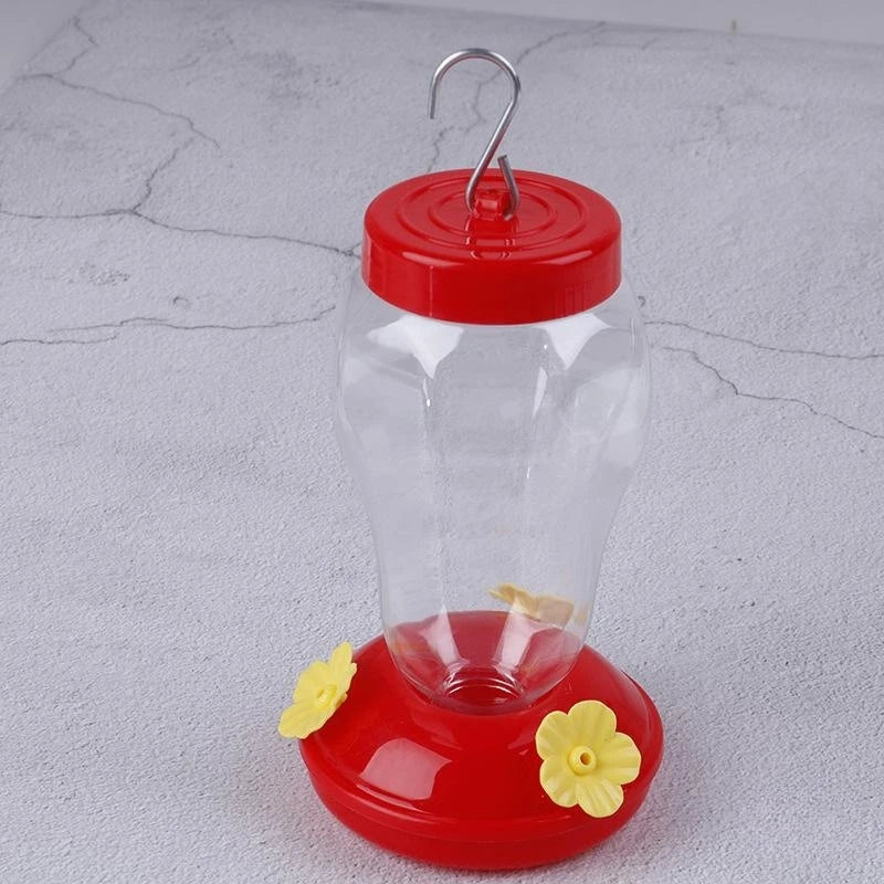 1pcs New Plastics Bird Water Feeder Bottle Hanging Hummingbird Feeder