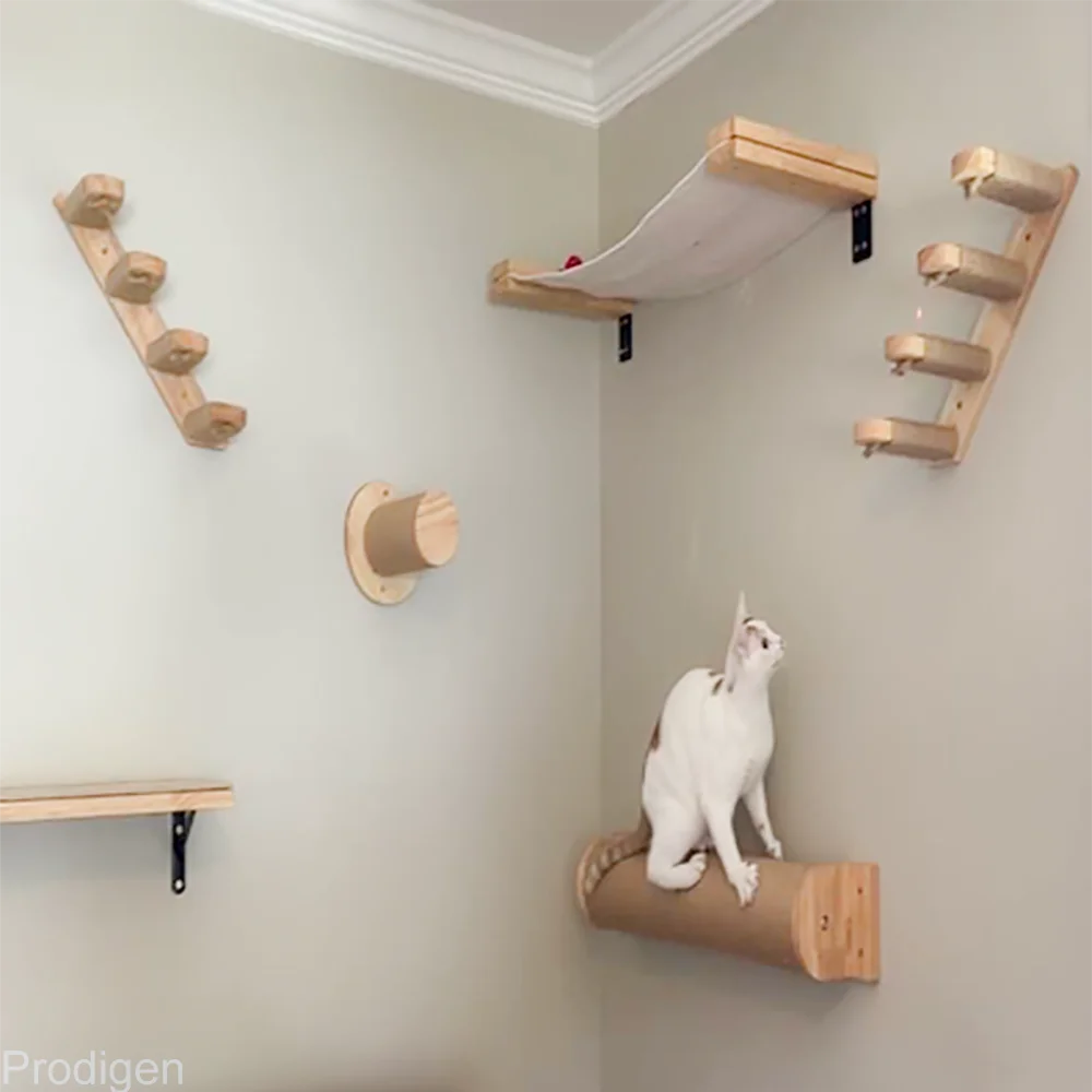 Wall Mounted Scratcher Beds and Furniture and Tower