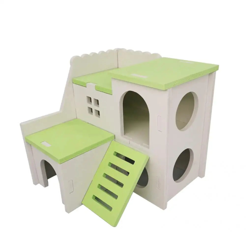 Guinea-pig House Stable Structure Hamster Sleeping Hut  Chinchilla Hut