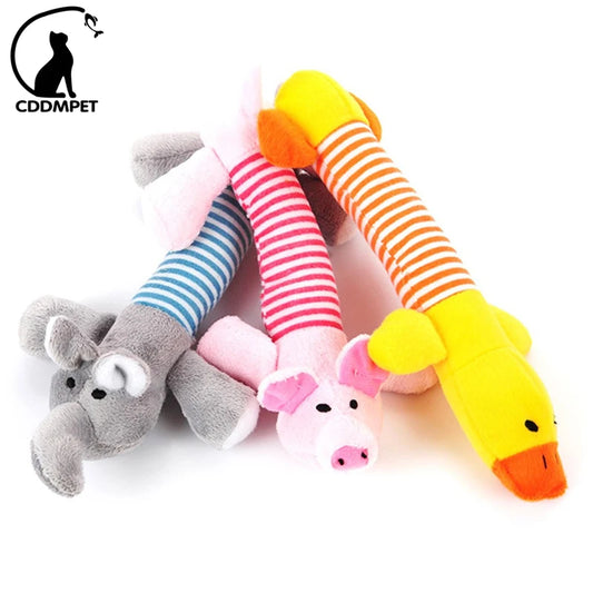 Animals Shape Plush Dog Toy Bite Resistant  for Dogs