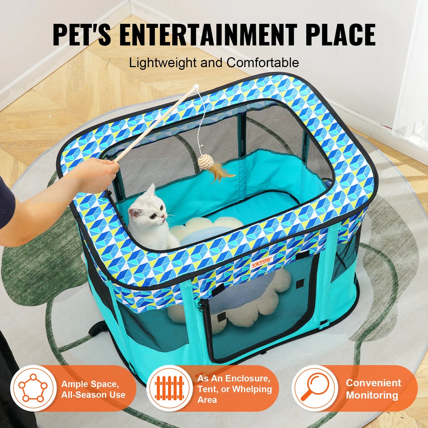 Waterproof Portable Foldable Pet Travel Crate