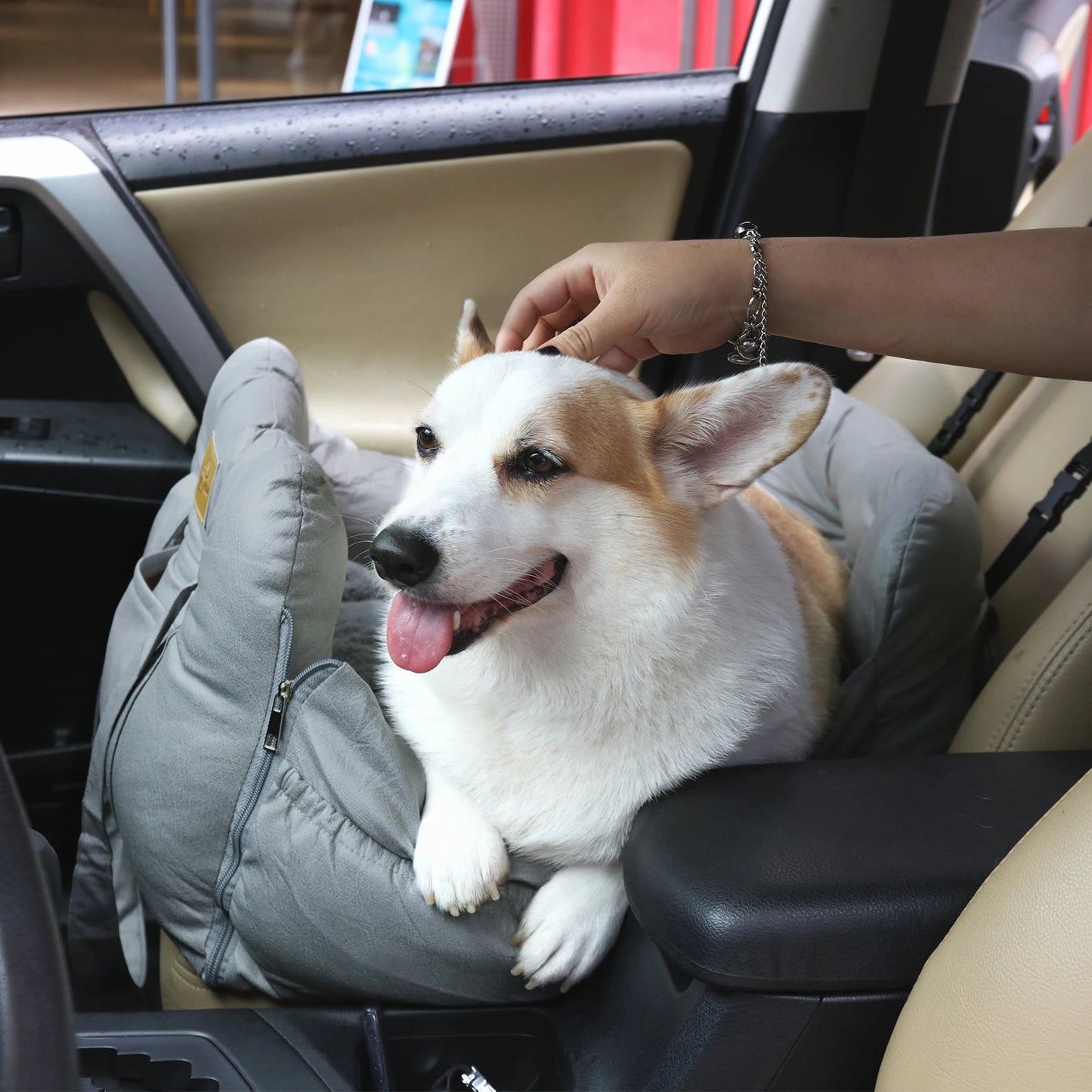 Booster Seat with Safety Belt Fully Removable