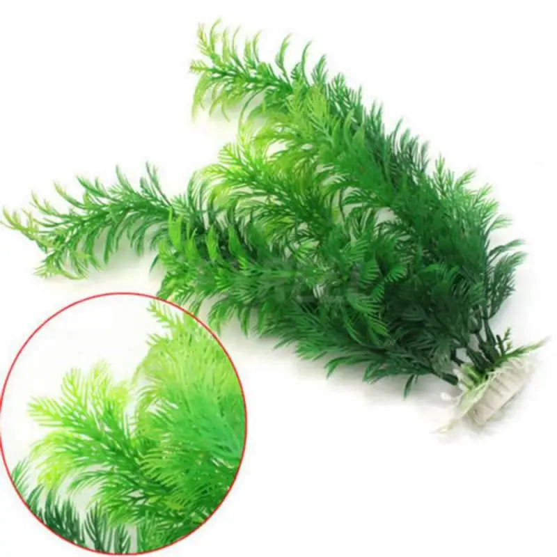 1Pcs Artificial Aquarium Decor Plants Water Weeds Ornament Decorations